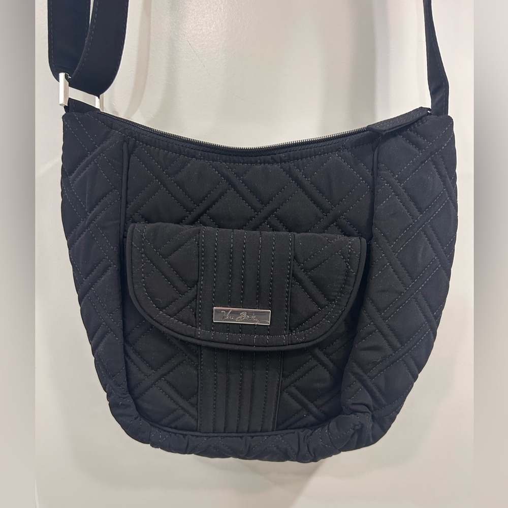 Vera Bradley Black Quilted crossbody bag
